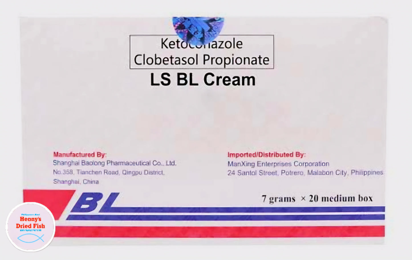 BL CREAM Anti-Bacterial Cream 7g (1-Piece)