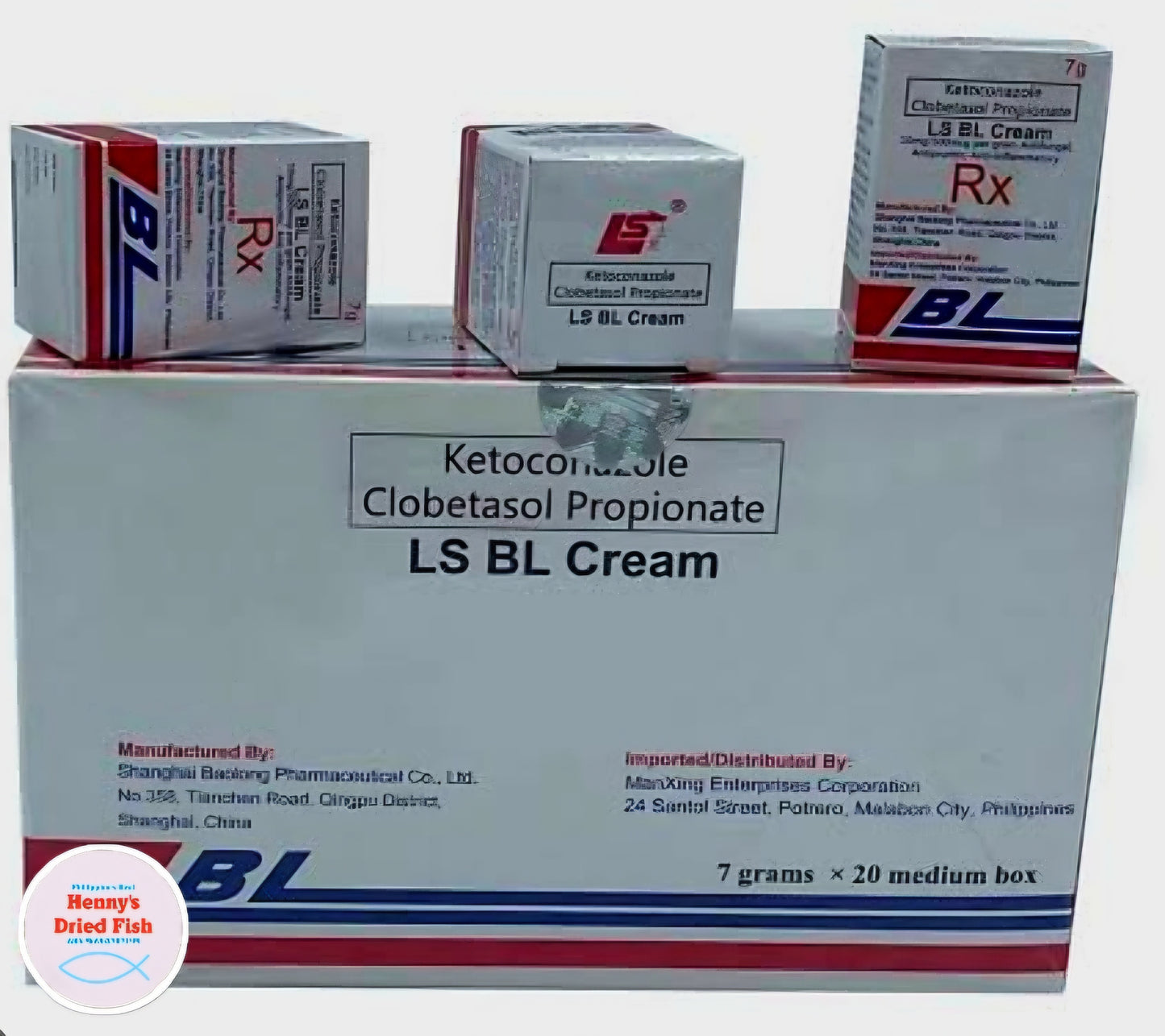 BL CREAM Anti-Bacterial Cream 7g (1-Piece)