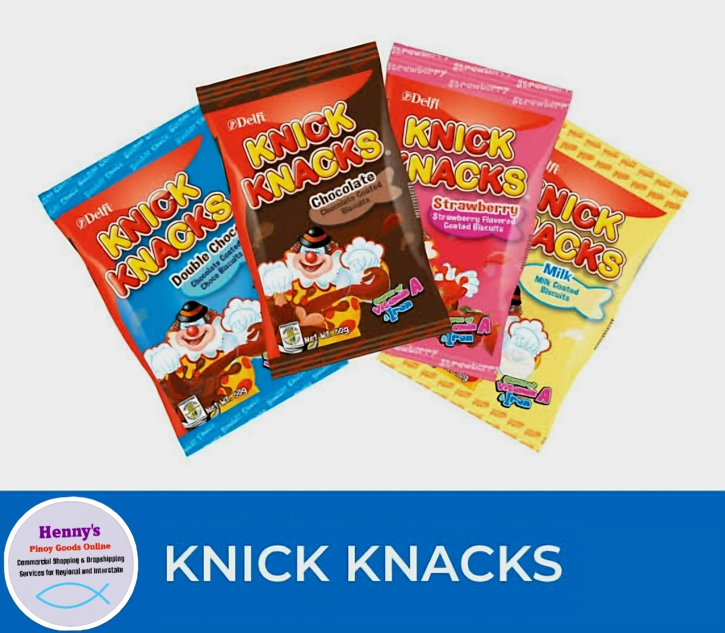 Knick Knacks Chocolate 50g