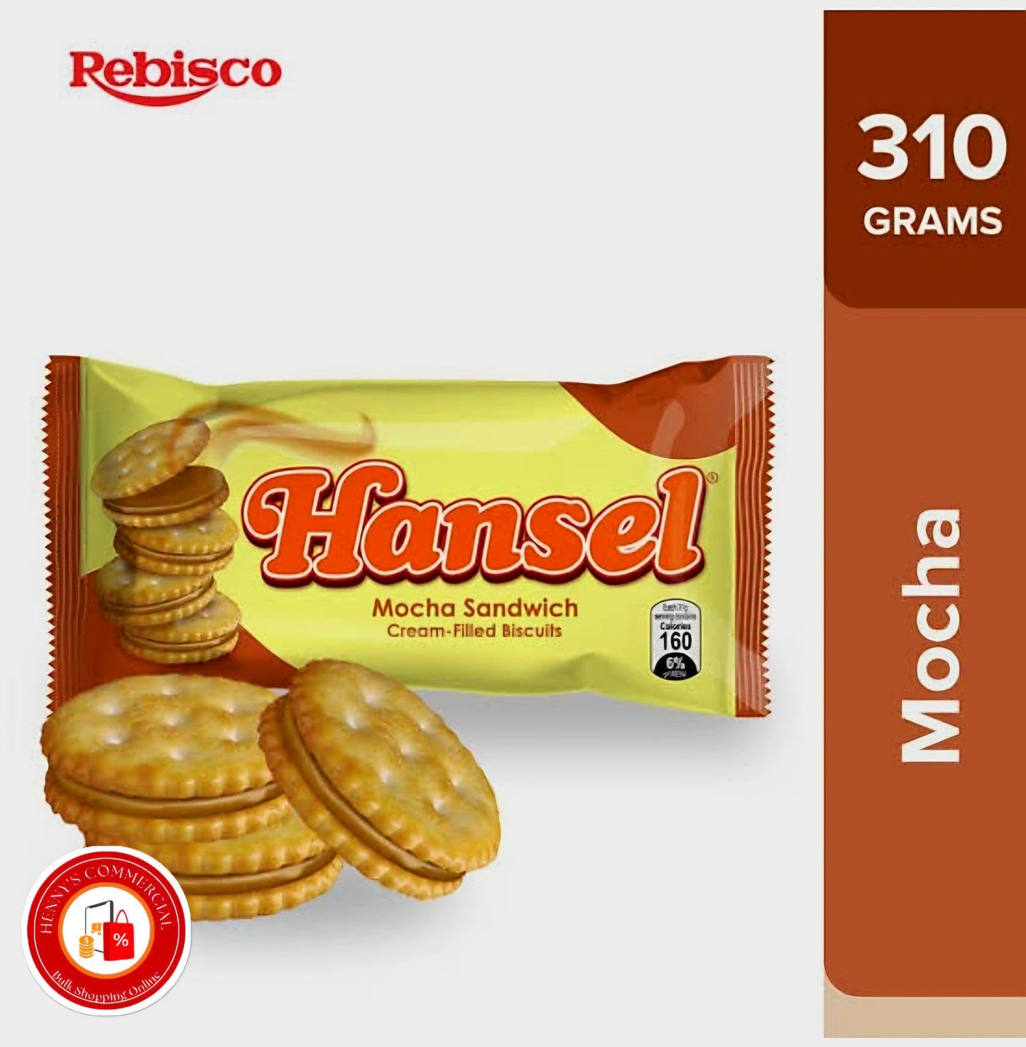 Hansel MOCHA Sandwich 10packs