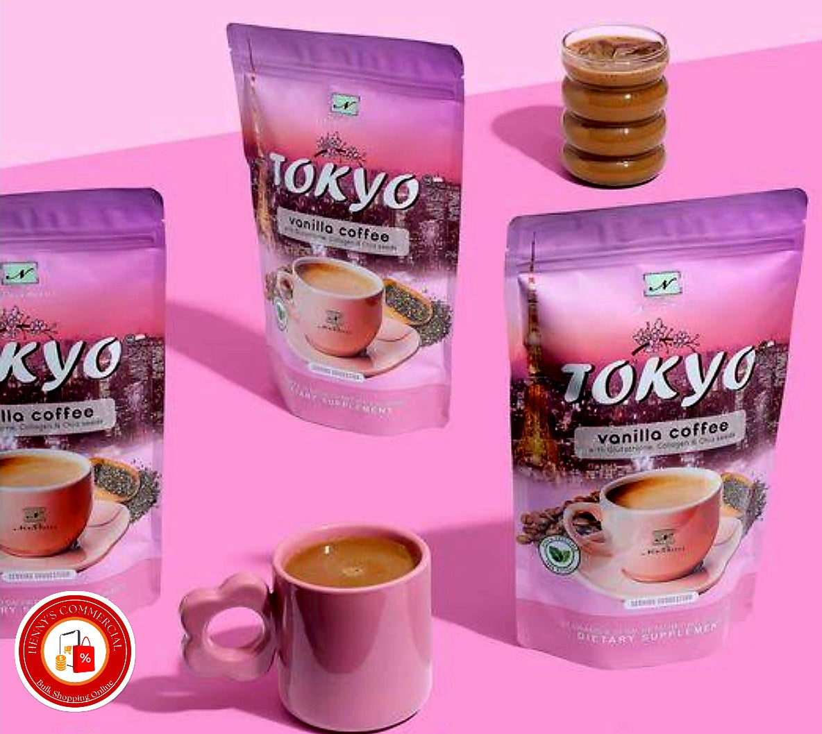 TOKYO Vanilla Collagen Coffee 10sachets