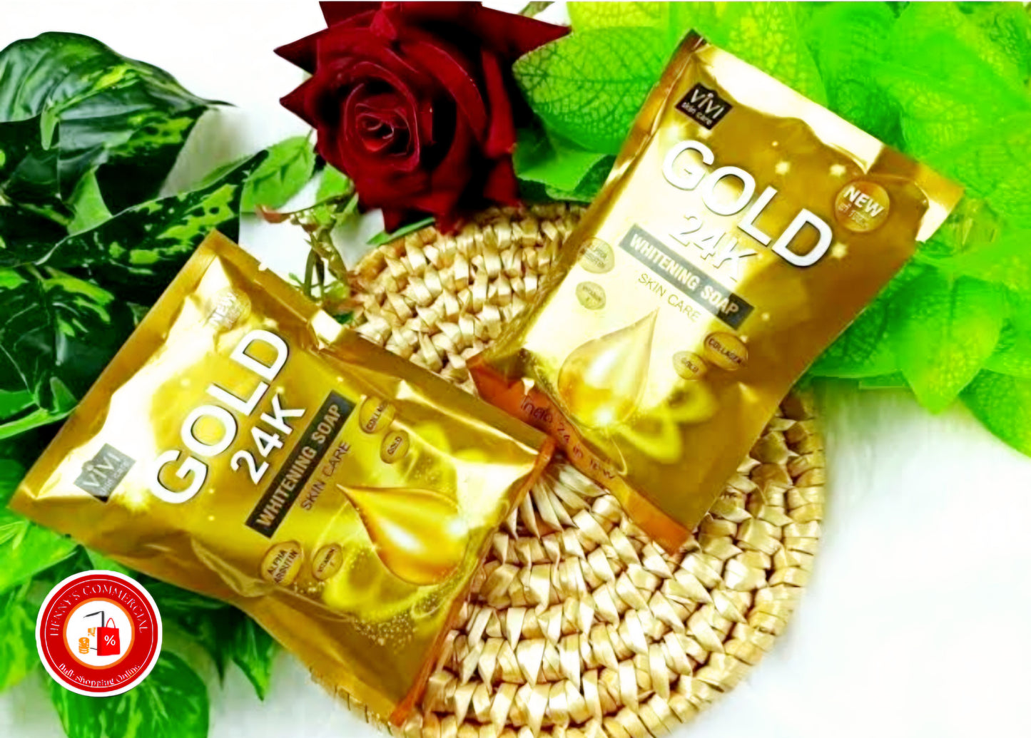 GOLD 24K Whitening Soap 80g (THAILAND)