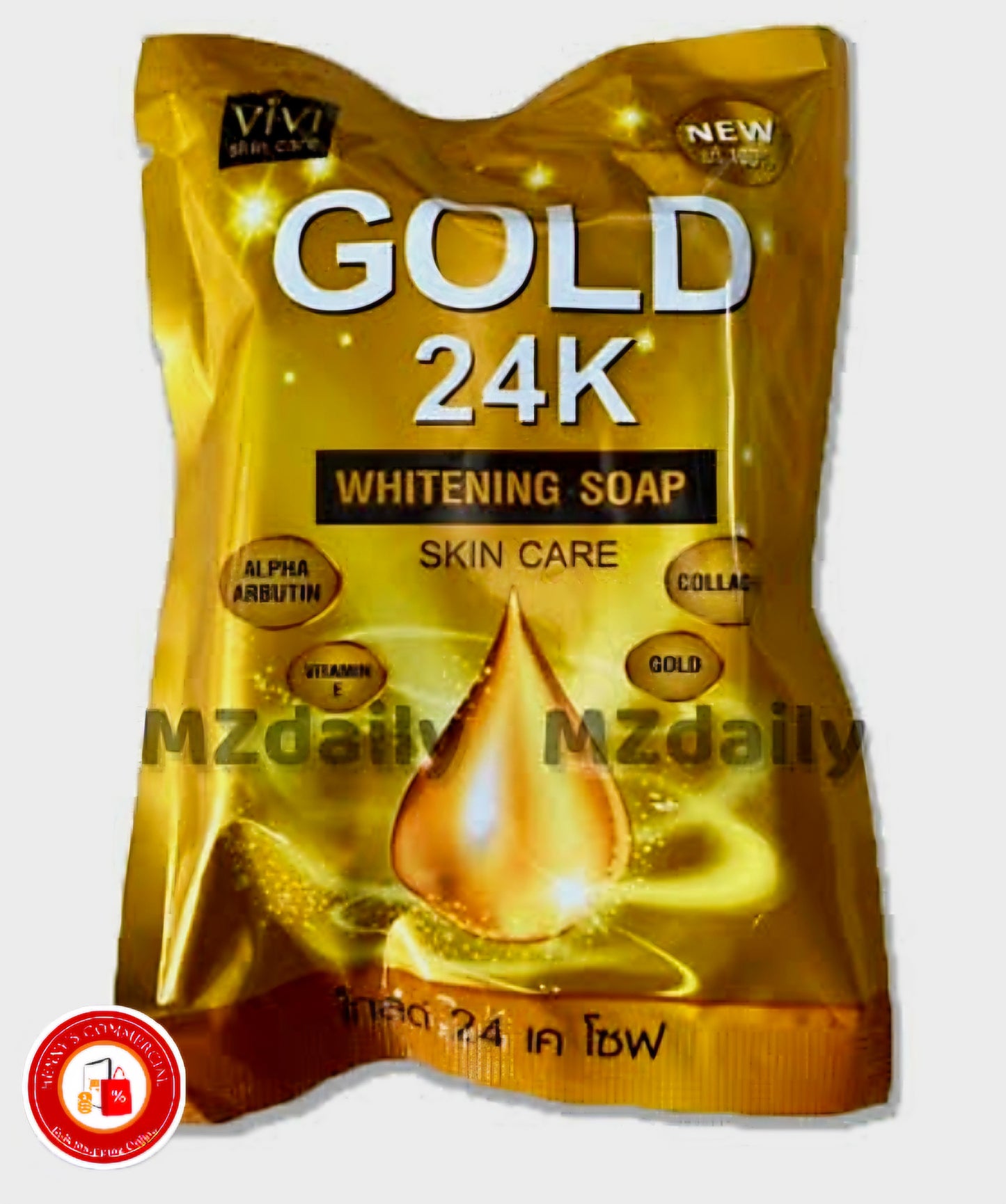 GOLD 24K Whitening Soap 80g (THAILAND)