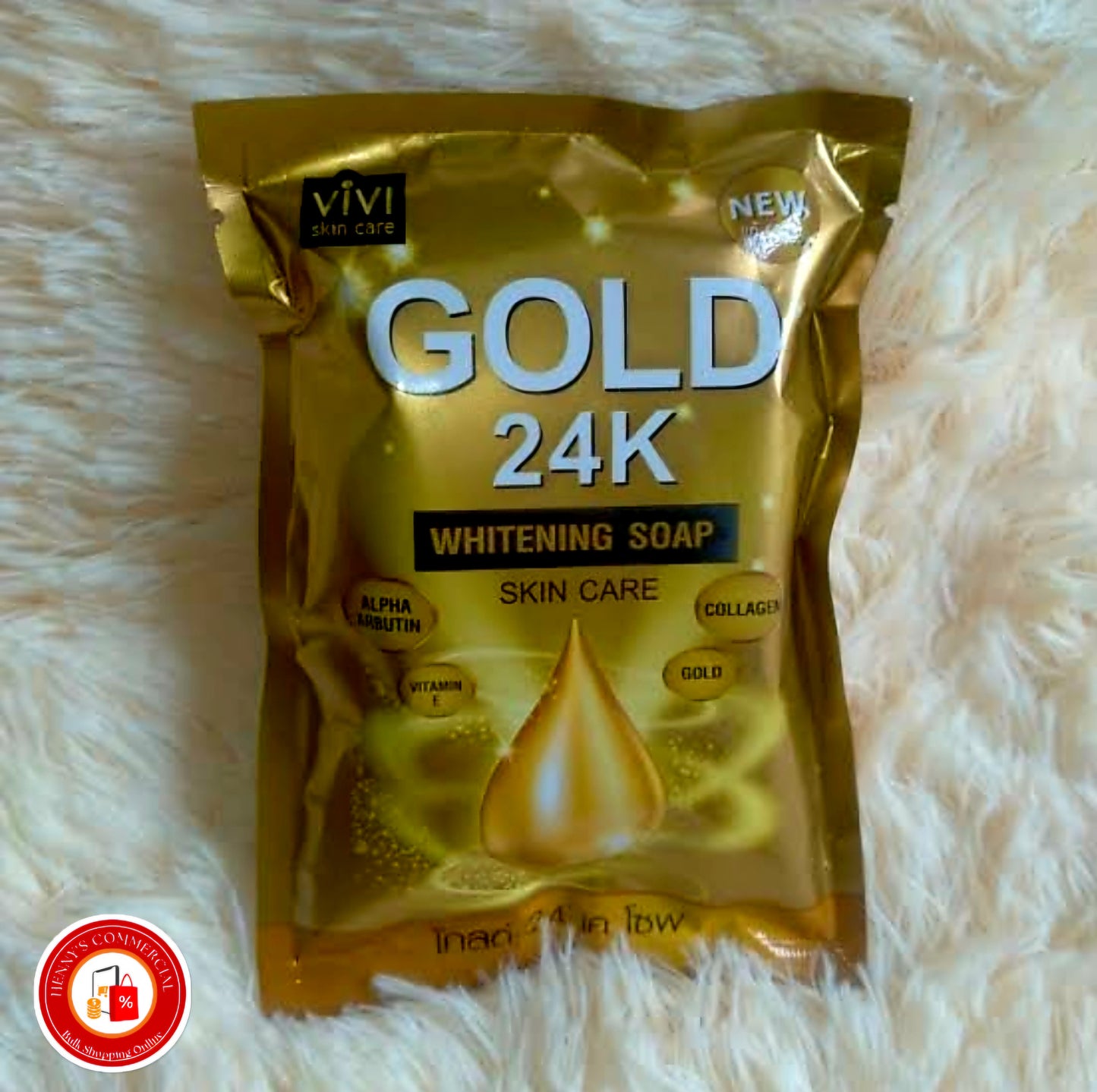 GOLD 24K Whitening Soap 80g (THAILAND)