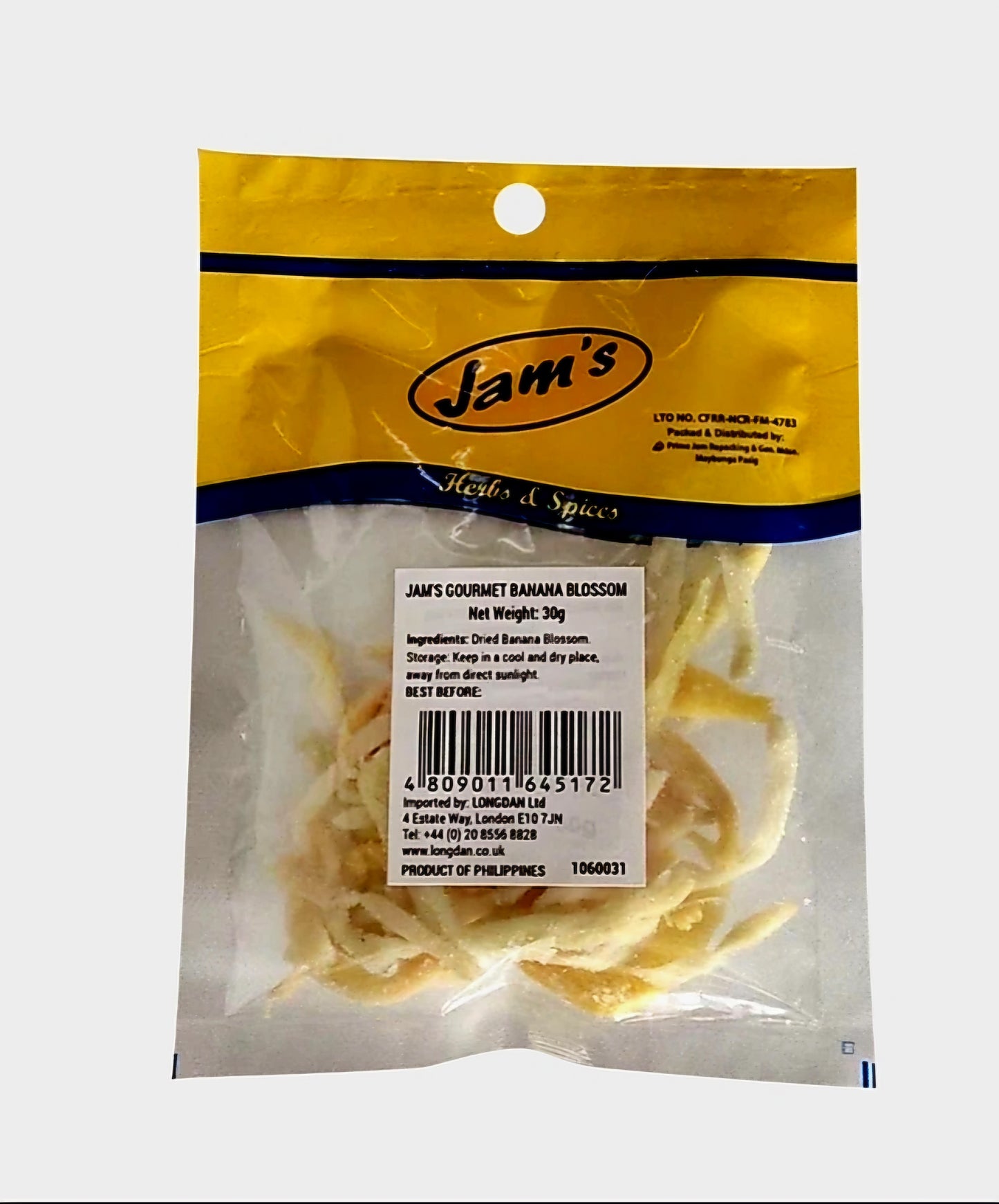 Jams Young BANANA Blossom 30g