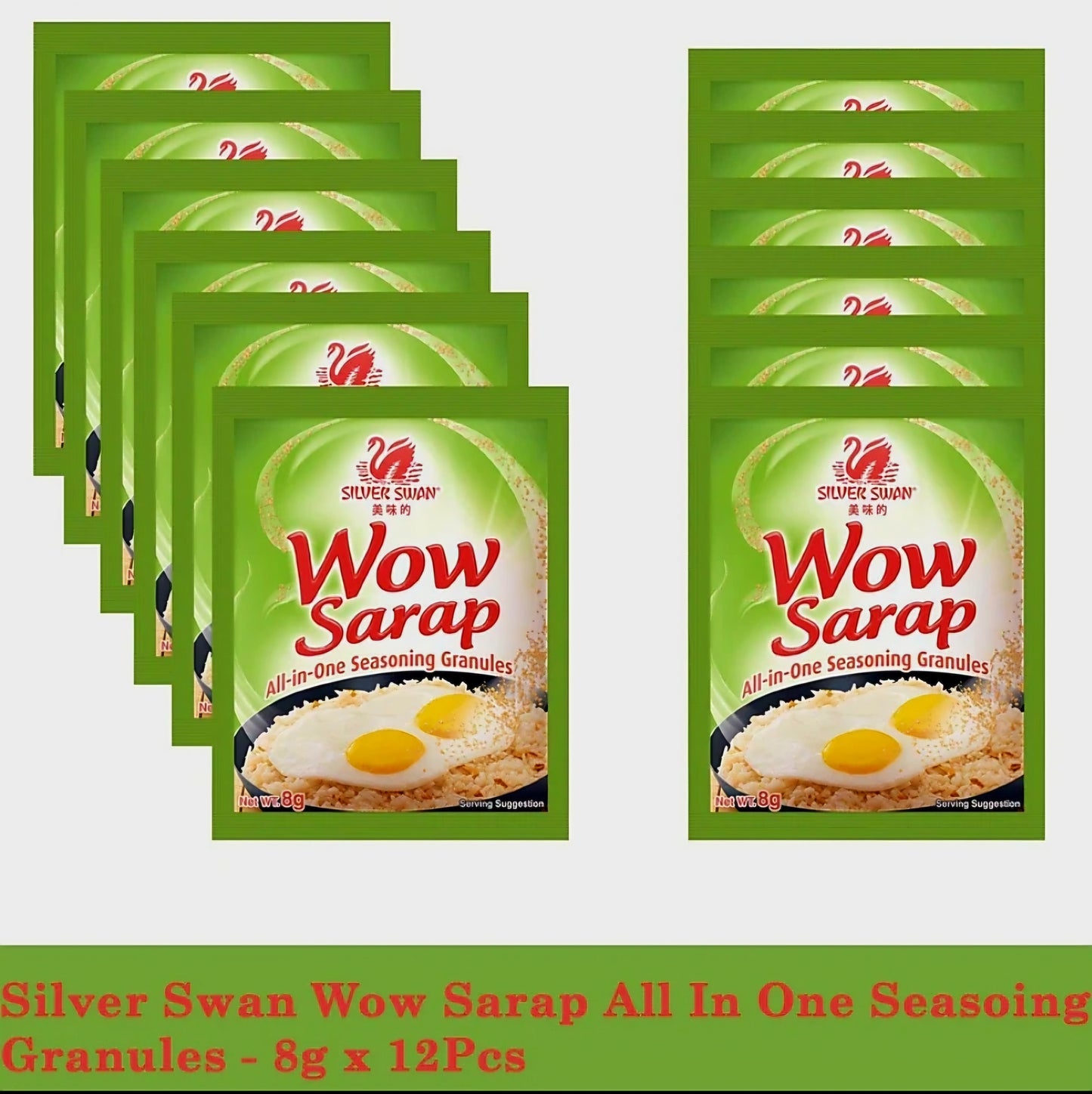 ‼️CLEARANCE‼️Silver Swan WOW SARAP All-in-1 Seasoning 8g×12pcs HANGER BBD: 31DECEMBER2025 (DELETING LINES!)