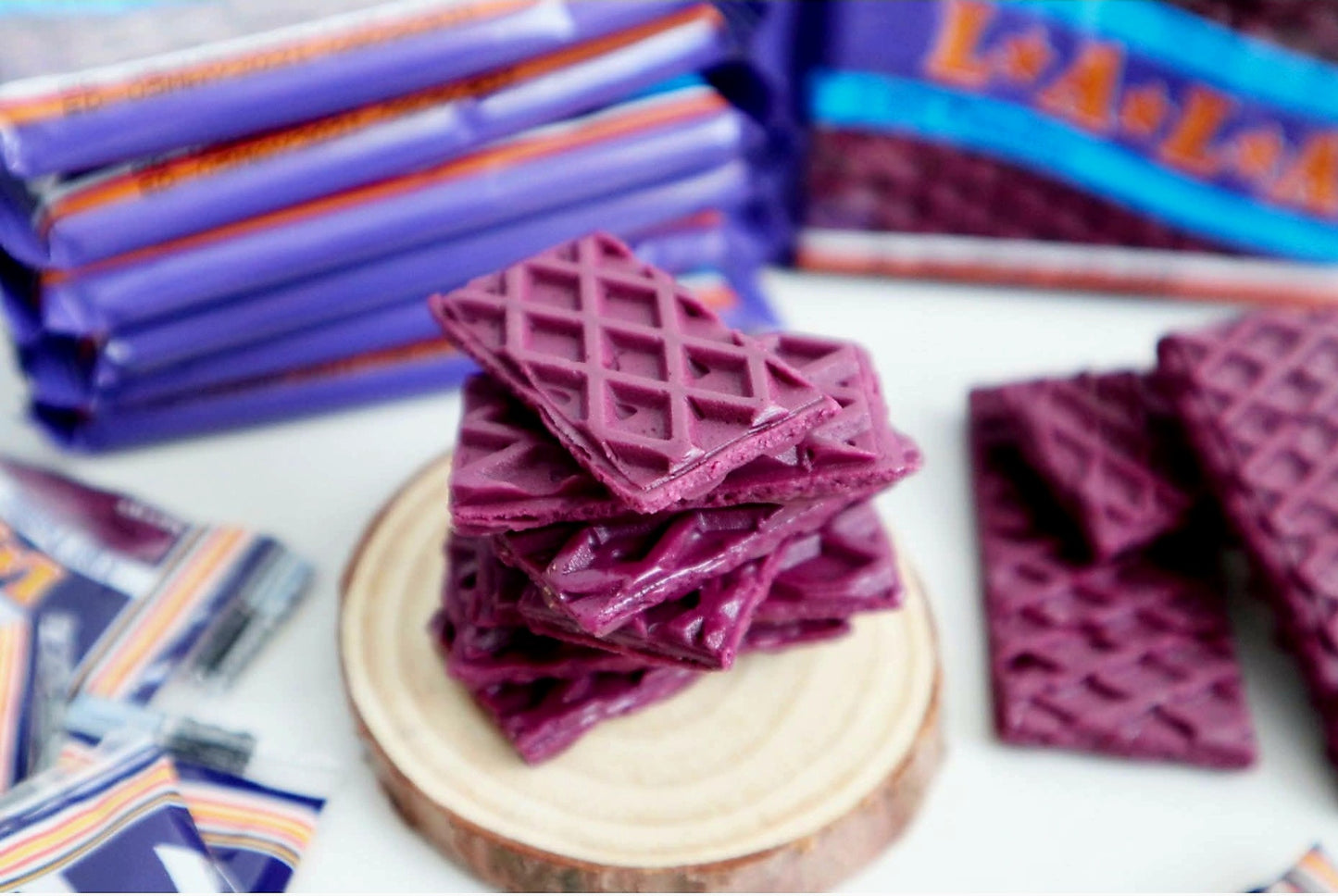 ‼️PROMO‼️LALA Ube Pastillas 35g × 12pcs BBD: 18AUGUST2025 (OVERSTOCK!)