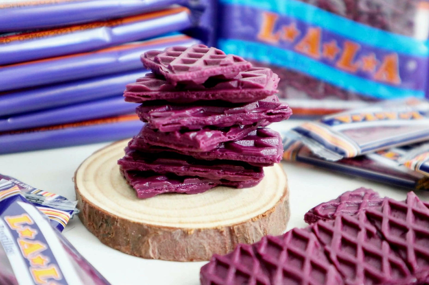 ‼️PROMO‼️LALA Ube Pastillas 35g × 12pcs BBD: 18AUGUST2025 (OVERSTOCK!)