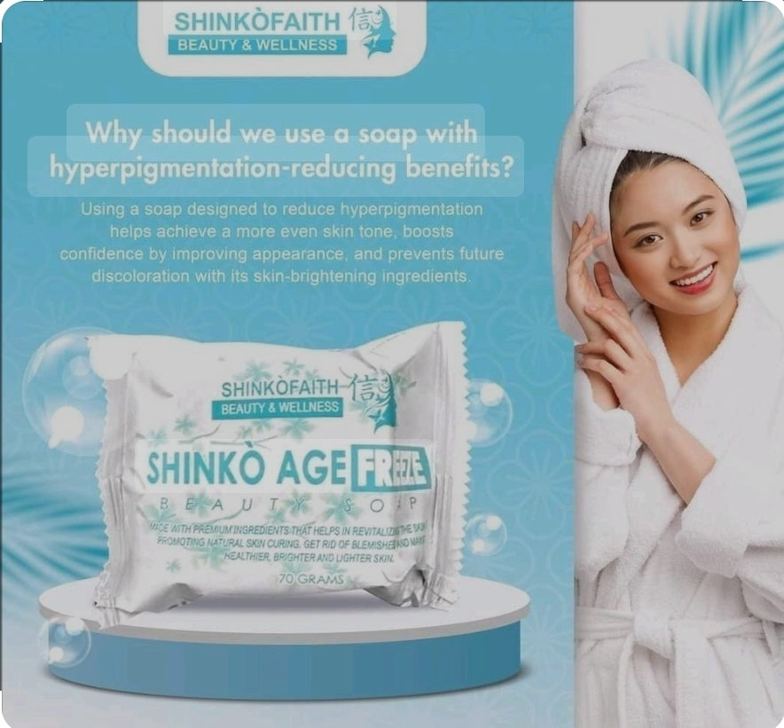 Shinko Age-Freeze Beauty Soap 70g