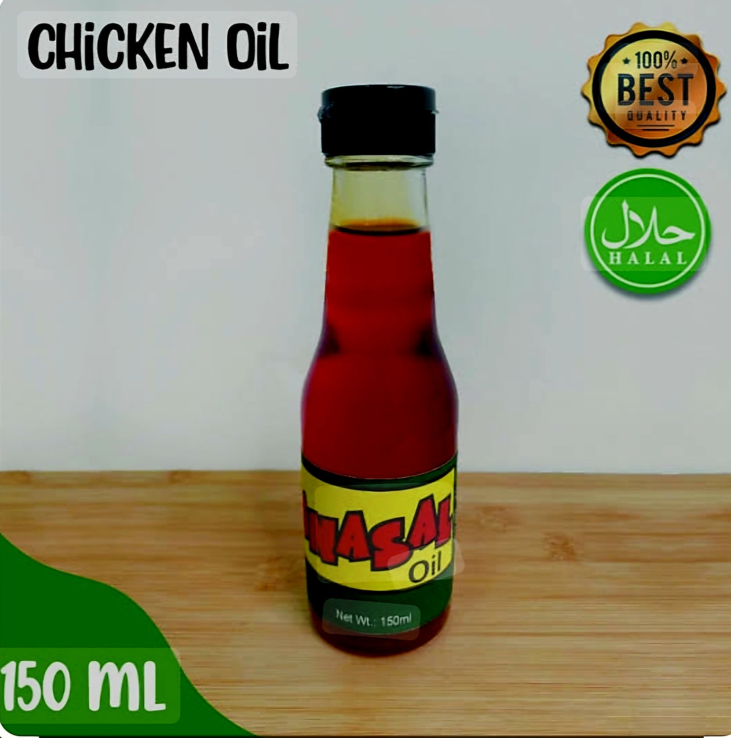 Mang Inasal CHICKEN OIL Glass Bottle 150ml