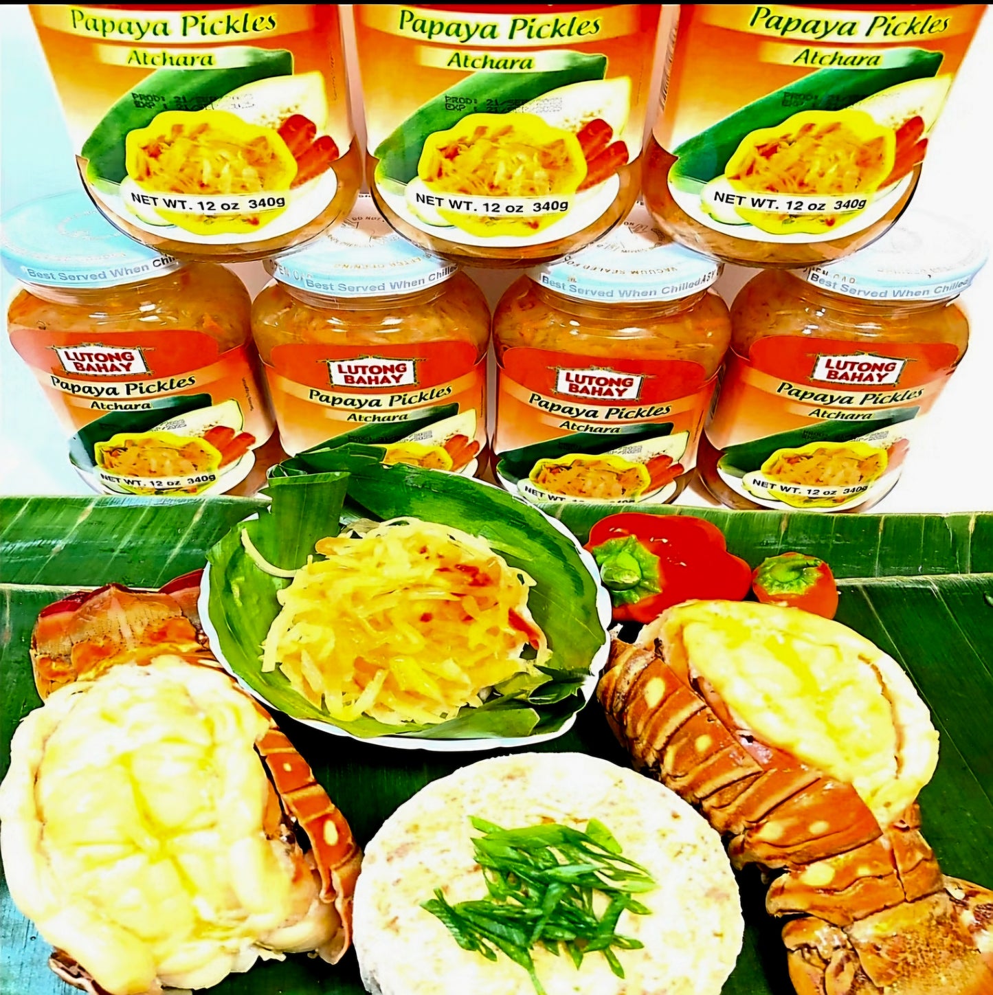 ‼️PROMO‼️Lutong Bahay ATCHARA (Papaya Pickles) 340g BBD: DECEMBER2026 (OVERSTOCK!)