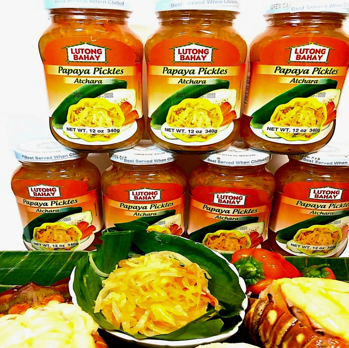 ‼️PROMO‼️Lutong Bahay ATCHARA (Papaya Pickles) 340g BBD: DECEMBER2026 (OVERSTOCK!)
