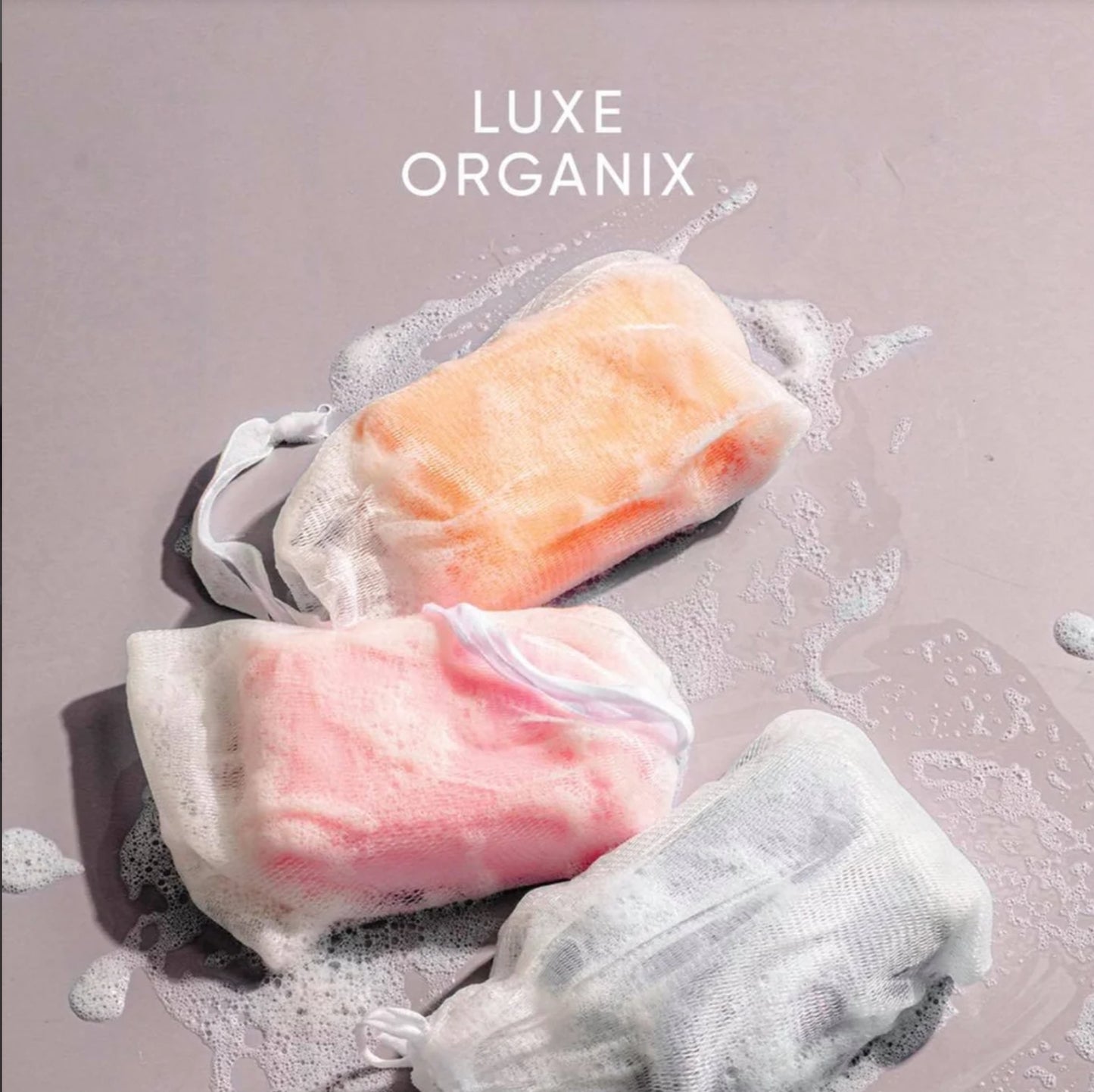 Luxe Organix NIACINAMIDE BRIGHTENING Cloud Soap 180g (with Foaming Net)