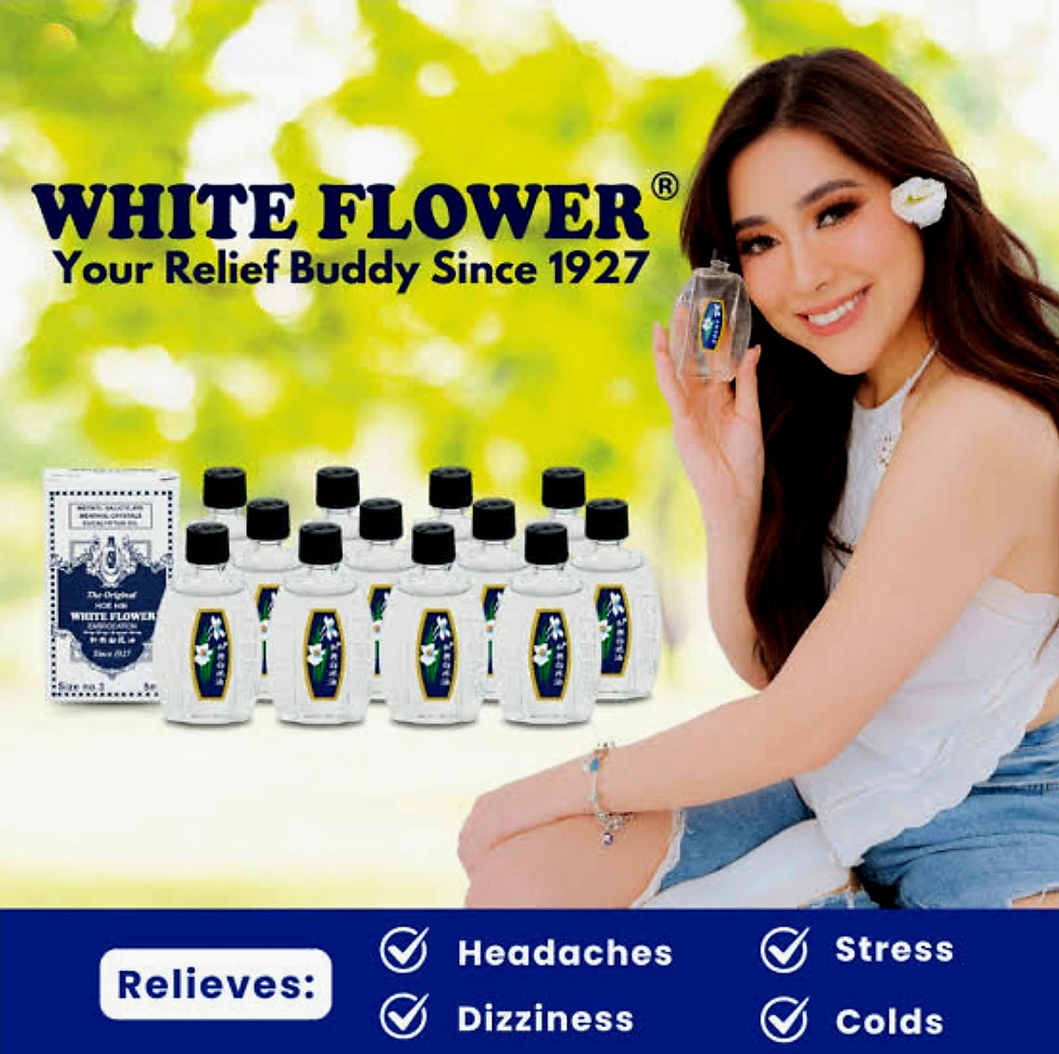 White Flower Embrocation Eucalyptus Oil 2.5ml