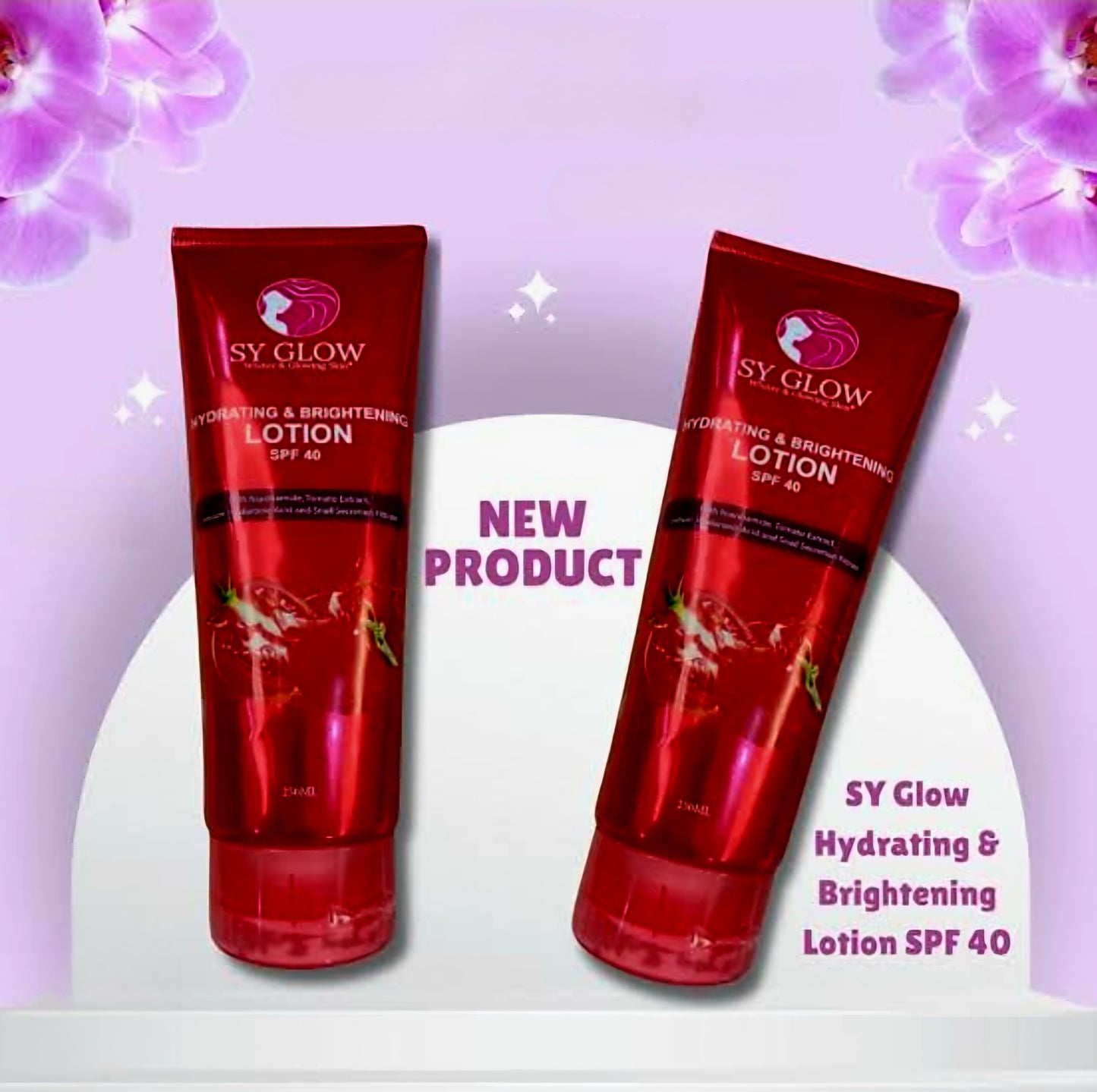 SY GLOW Hydrating & Brightening Lotion SPF40 250ml