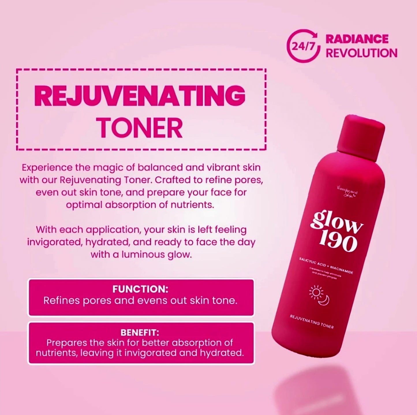 Honest Glow GLOW190 Rejuv Set