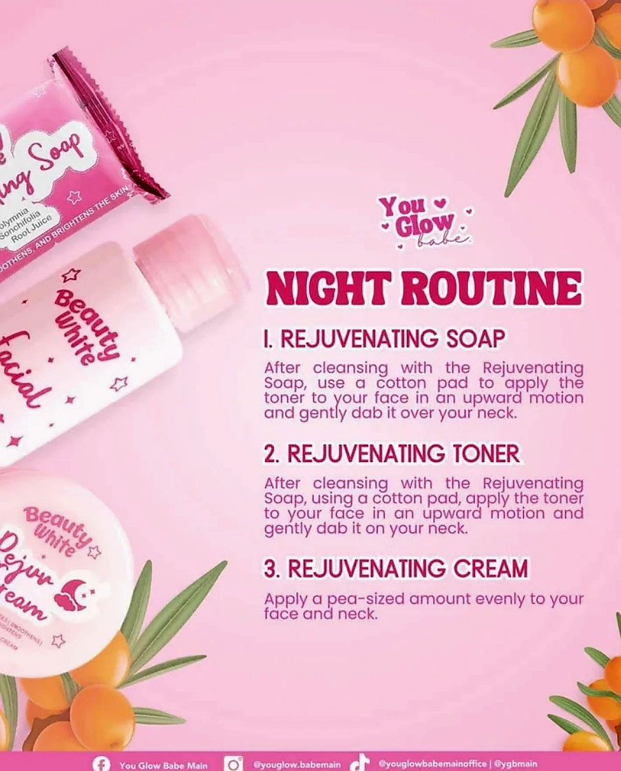 You Glow Babe BEAUTY WHITE Rejuv Set