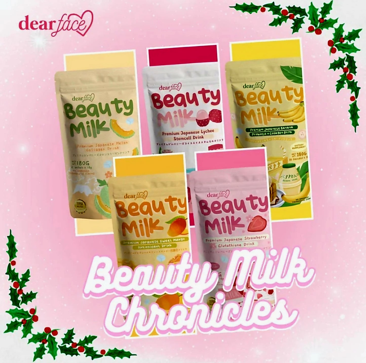 DF Japanese Beauty Milk MELON 18g×10sachets