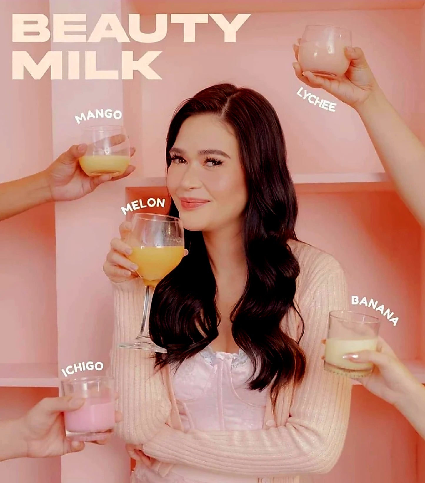 DearFace Beauty Milk Premium Japanese Glutathione Drink MELON 18g×10sachets