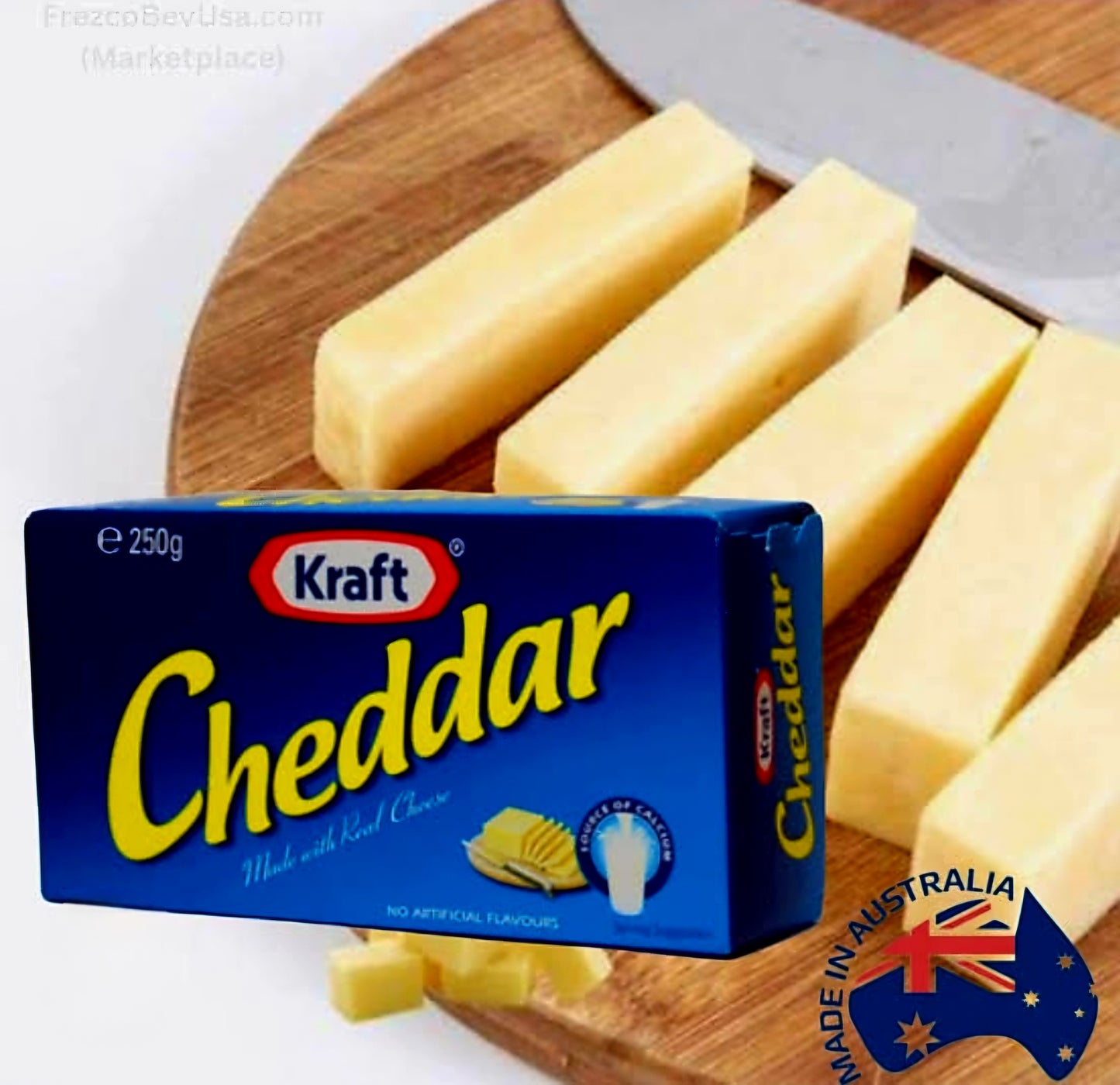 Kraft CHEDDAR Block Cheese 500g