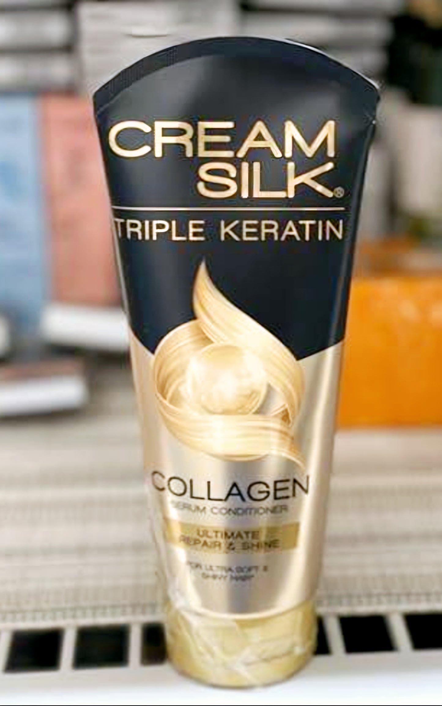 Cream Silk TRIPLE KERATIN Repair & Shine Serum Conditioner 170g