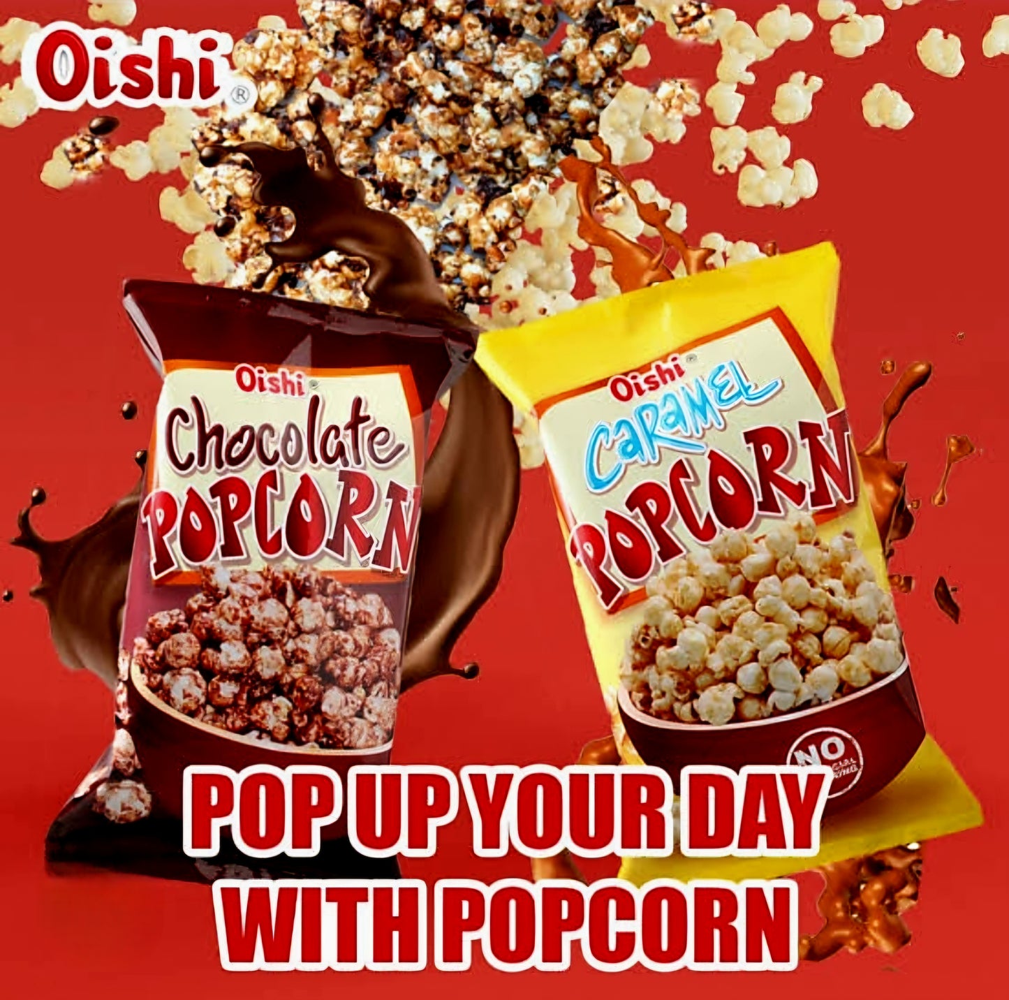 Oishi CHOCOLATE POPCORN 60g