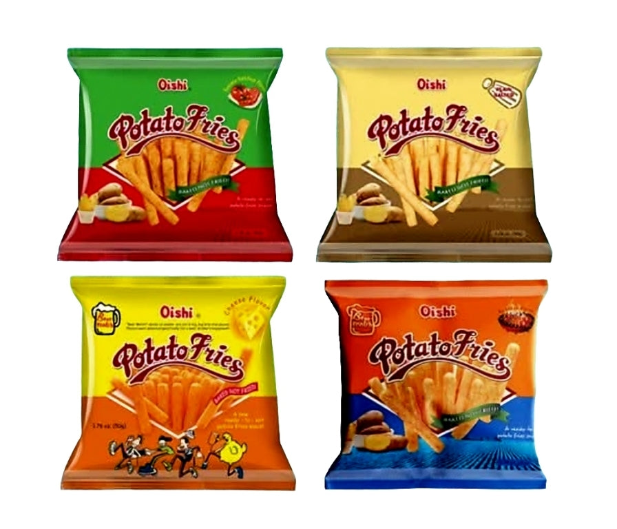Oishi Potato Fries TOMATO KETSUP Flavor 50g