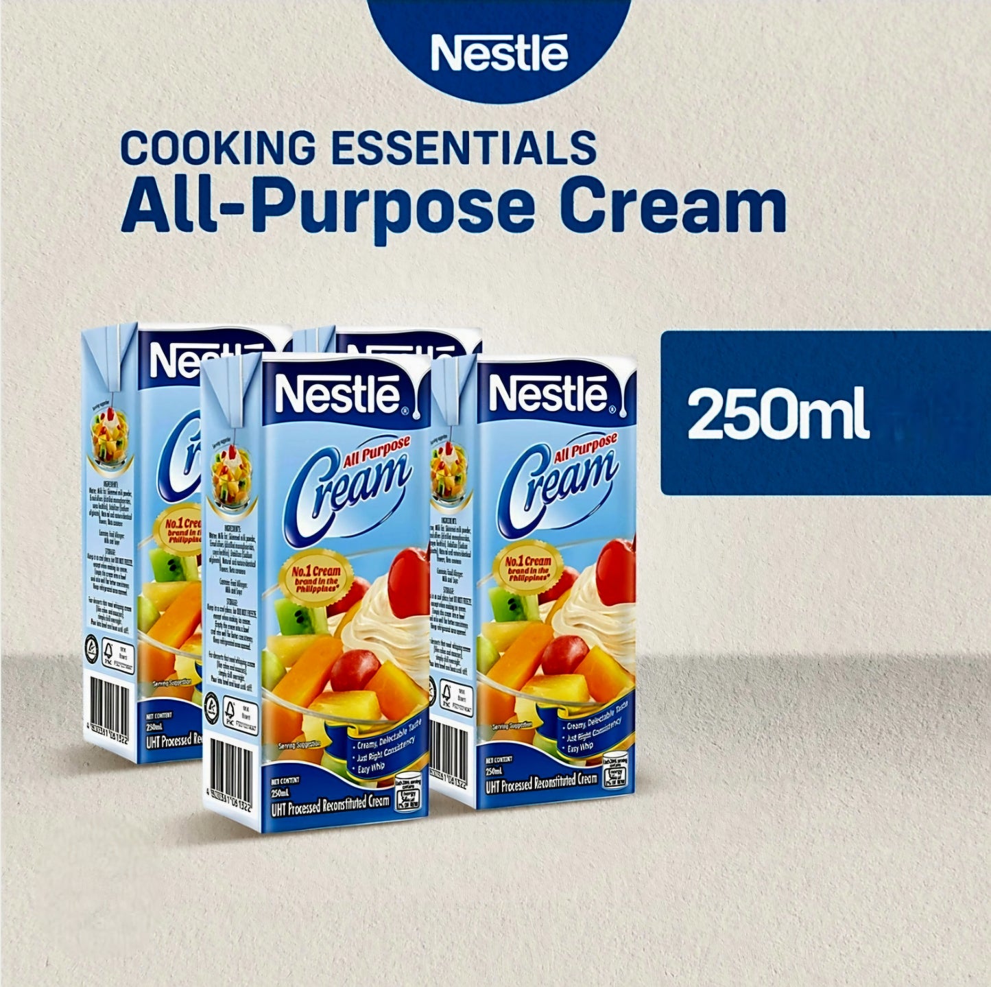 📦FULL BOX📦 Nestle ALL-PURPOSE CREAM 250ml×24's