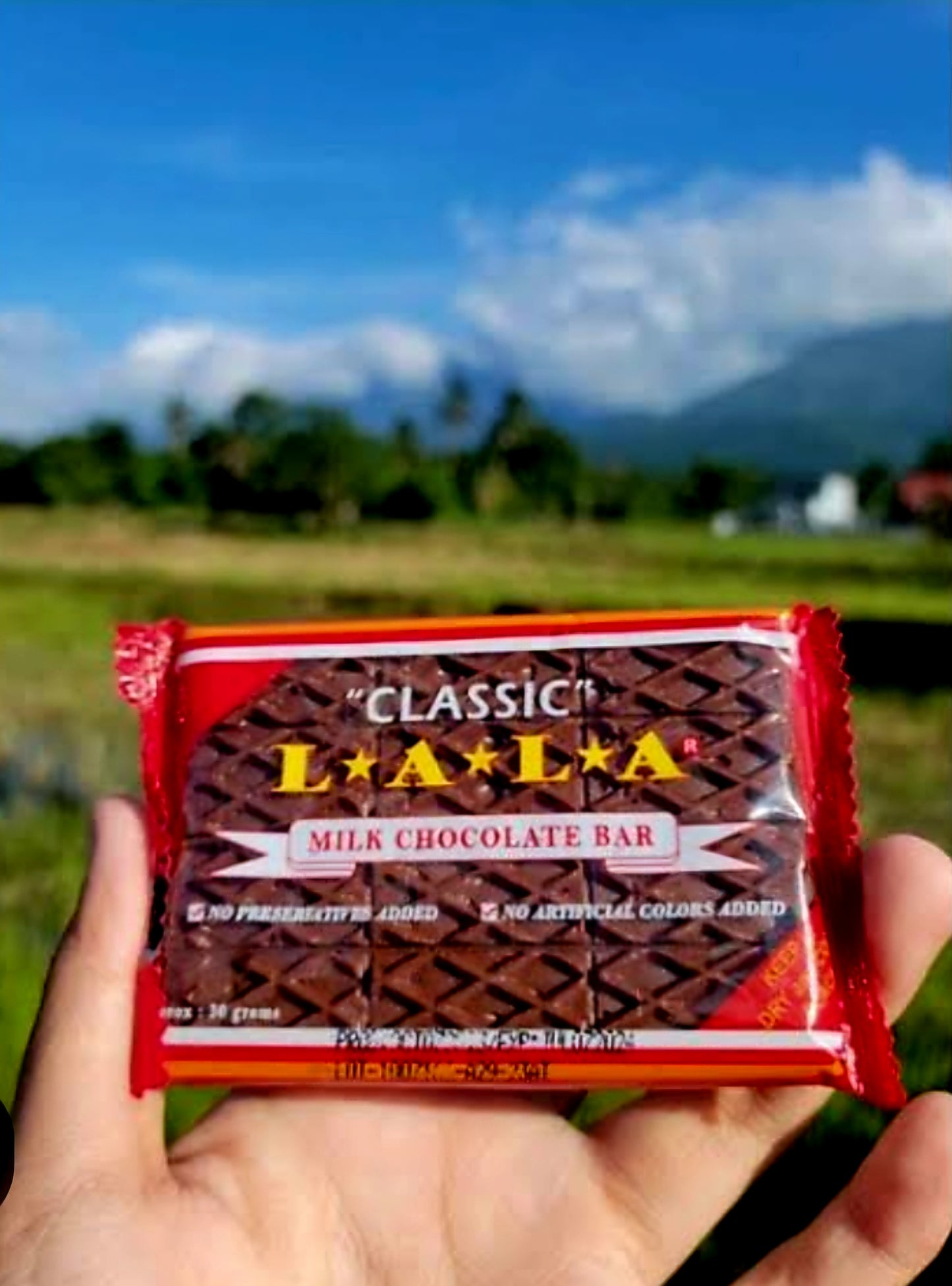 LALA CLASSIC Chocolate Pastillas 35g×12's