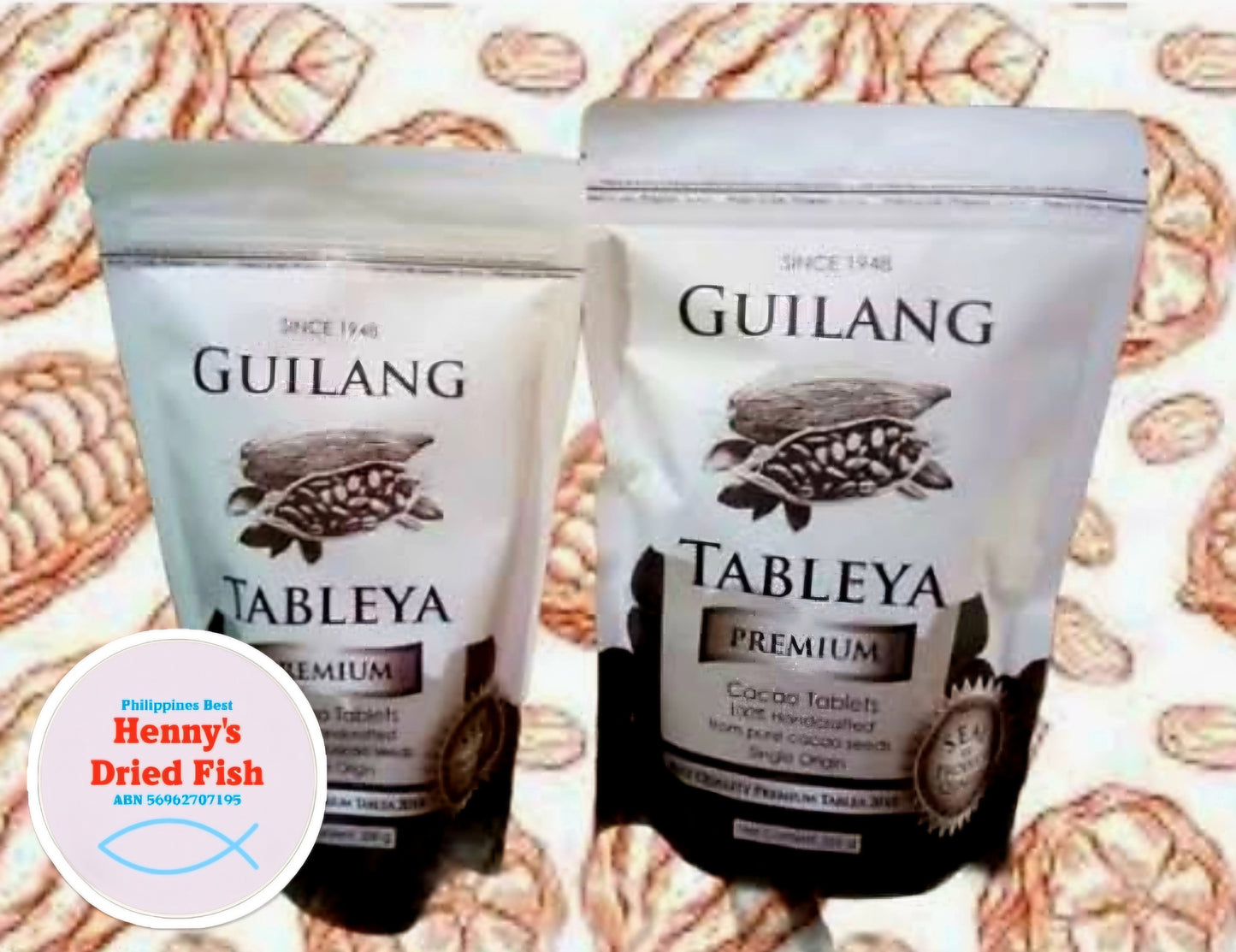 GUILANG Argao Pure Tablea TUBE 200g