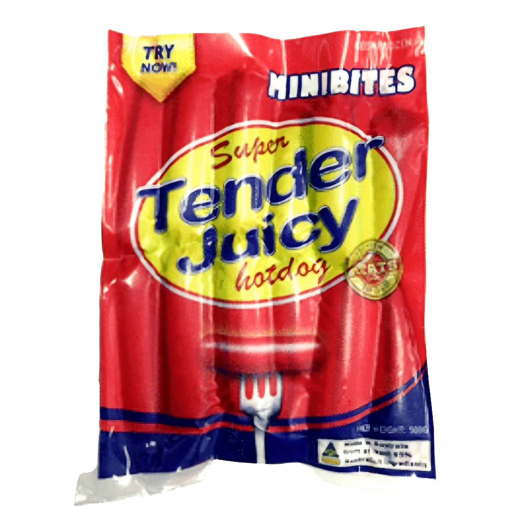 Tender Juicy Hotdog MINIBITES 500g ❄️Frozen❄️