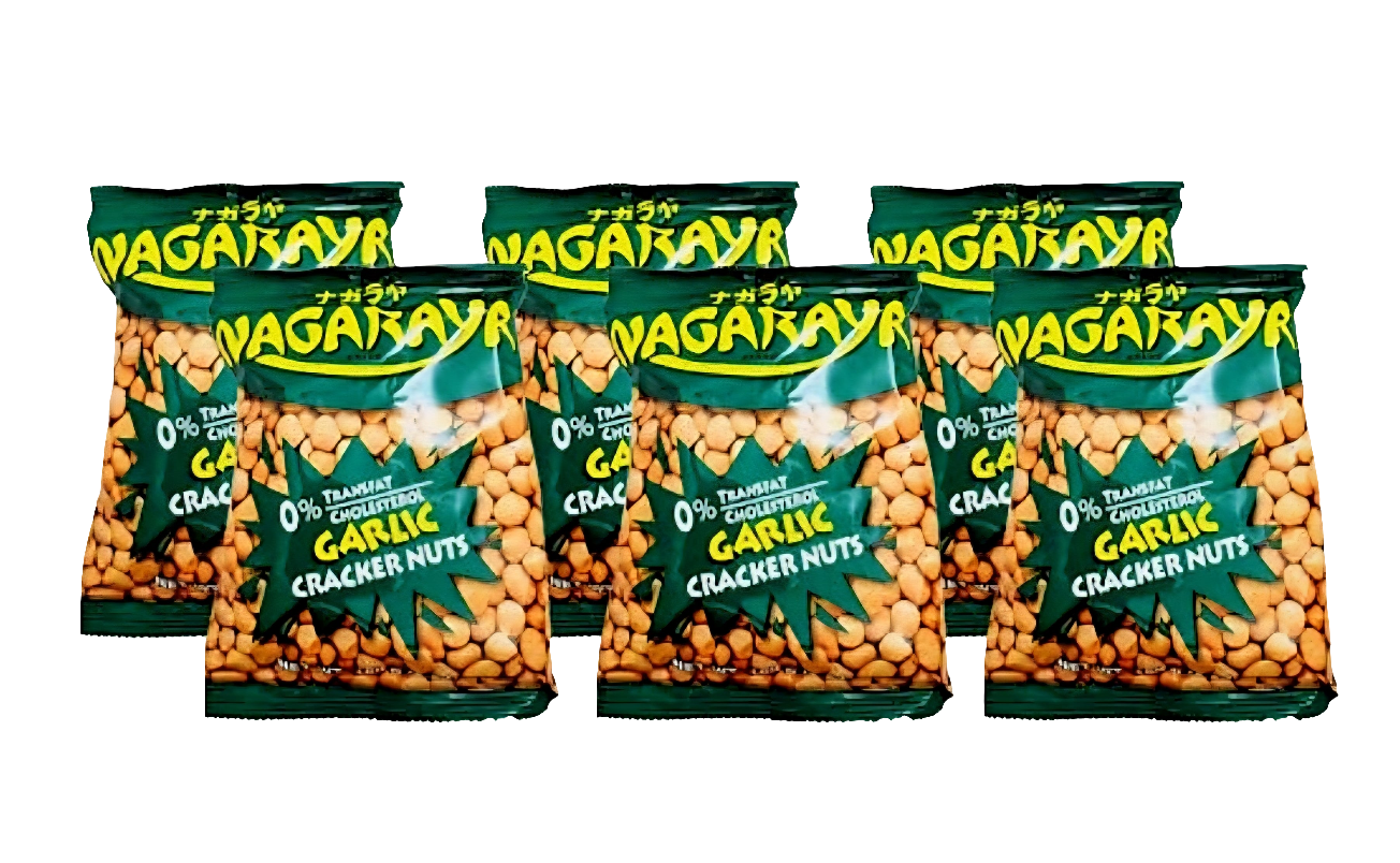 Nagaraya GARLIC FLAVOR Cracker Coated Peanuts 160g