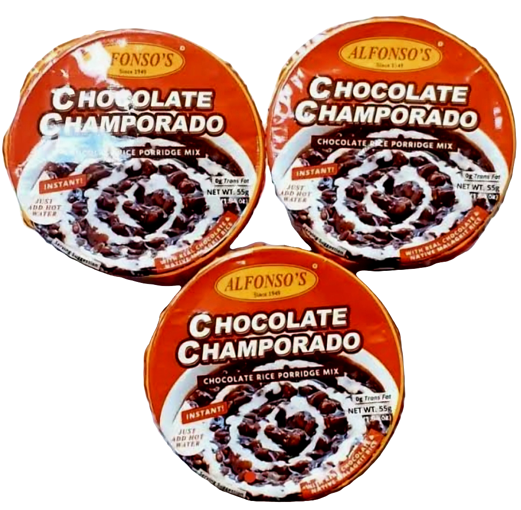 Alfonso's Instant Chocolate Champorado Cup 55g