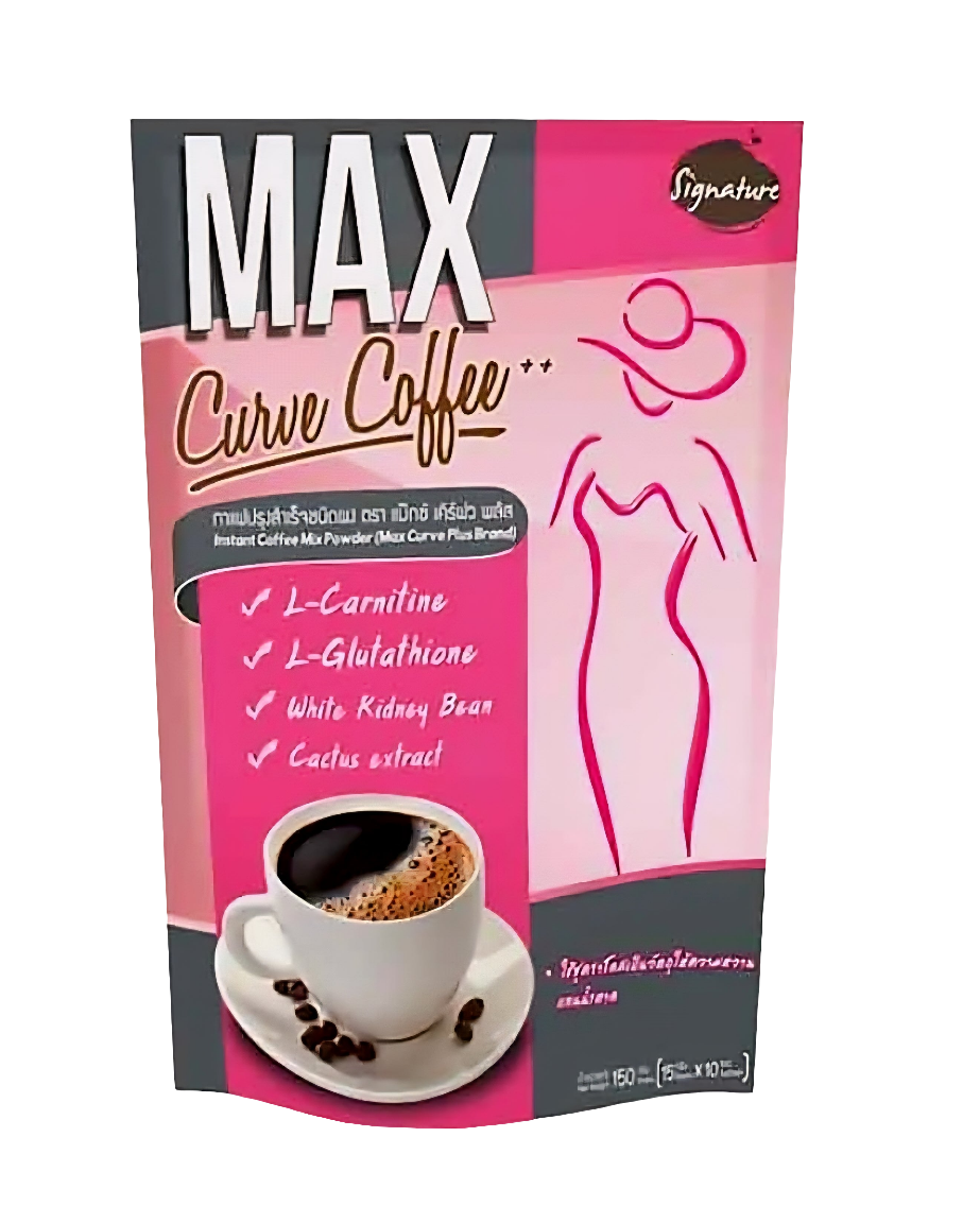 MAX Curve Slimming Coffee 15g x 10 sachets (AUTHENTIC THAILAND)