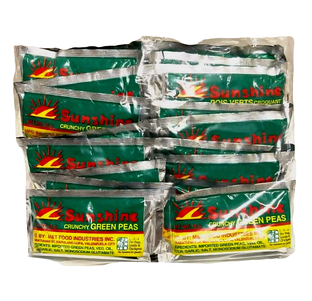 Sunshine Crunchy GREEN PEAS 10g×20pcs PACK