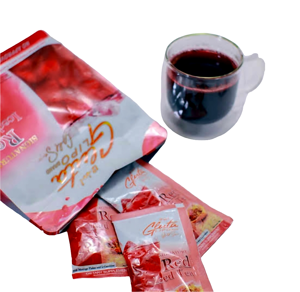 Gluta Lipo 12-in-1 Signature RED ICE TEA 10sachets