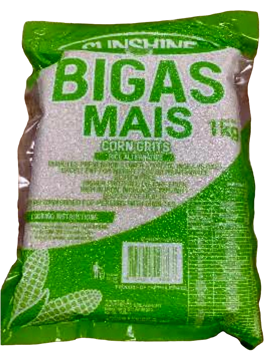 Sunshine MAIS BIGAS (White) Corn Grits 1-KILO Bag