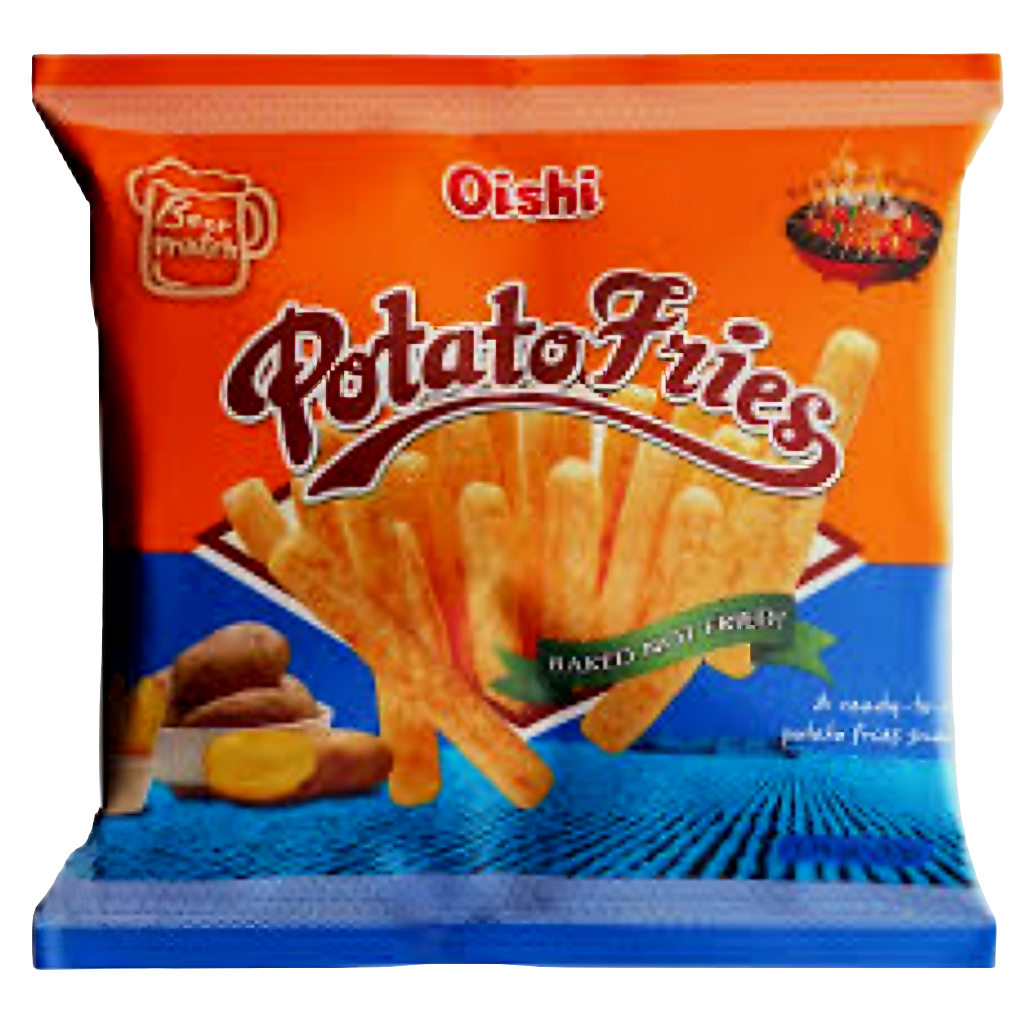 Oishi Potato Fries BARBEQUE FLAVOR 50g