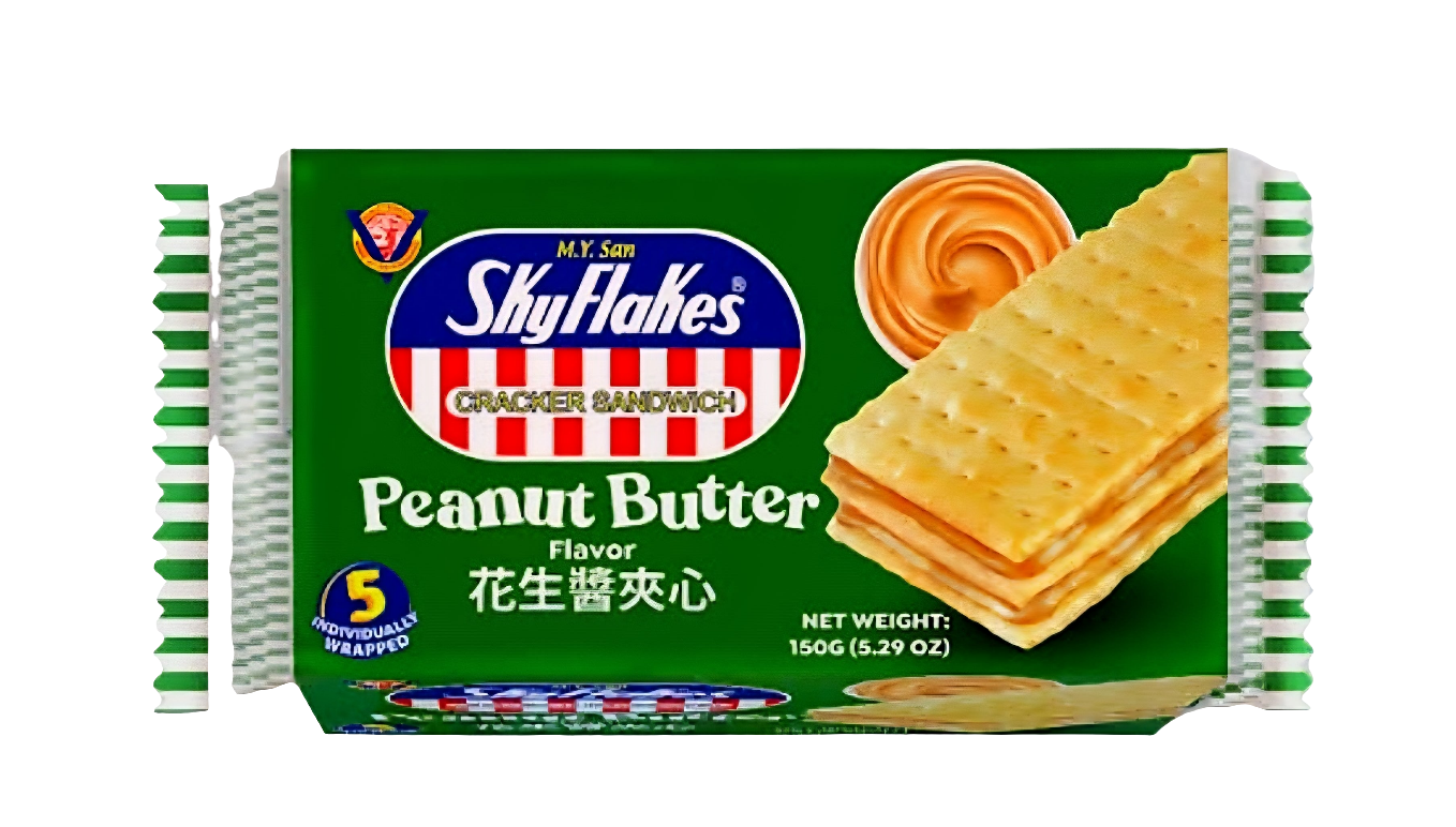 Skyflakes PEANUT BUTTER 150g (5 Individually Wrap)