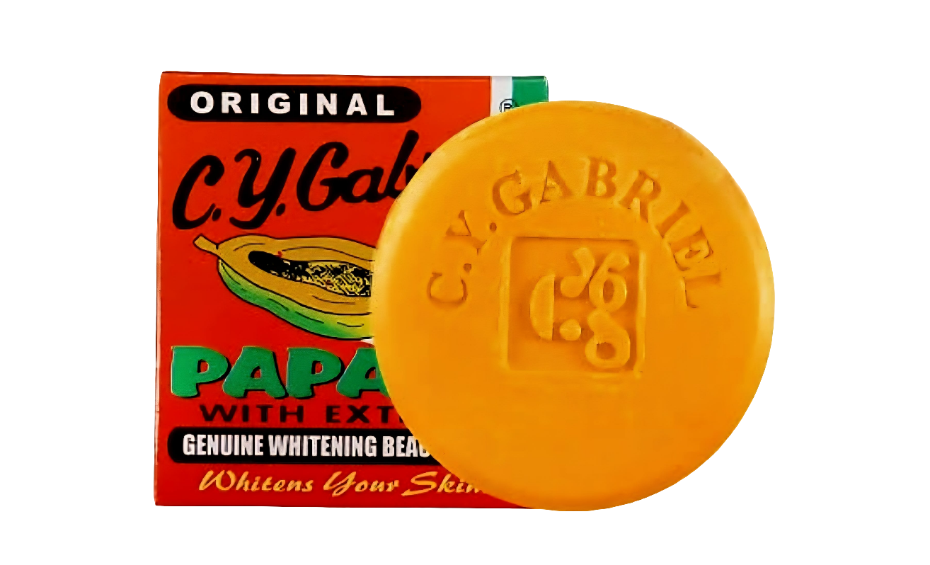 C.Y. GABRIEL Original Papaya Genuine Whitening Beauty Soap 60g