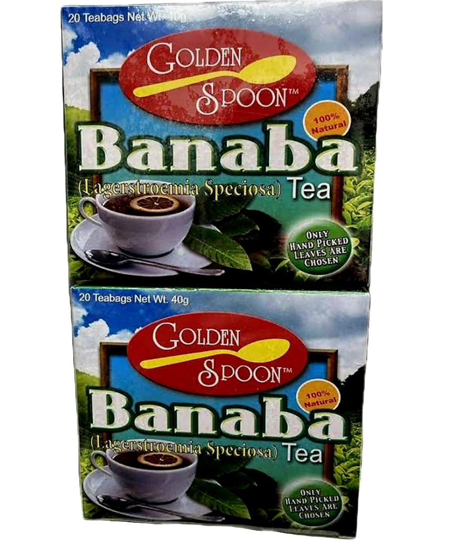 ‼️PROMO‼️Golden Spoon BANABA TEA 24g × 12 Teabags BBD: 28.FEB.2026