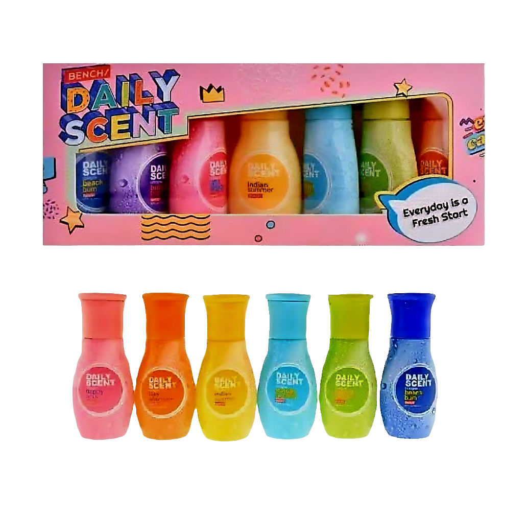 BENCH Daily Scent TRIAL PACK Set 25ml×6pcs
