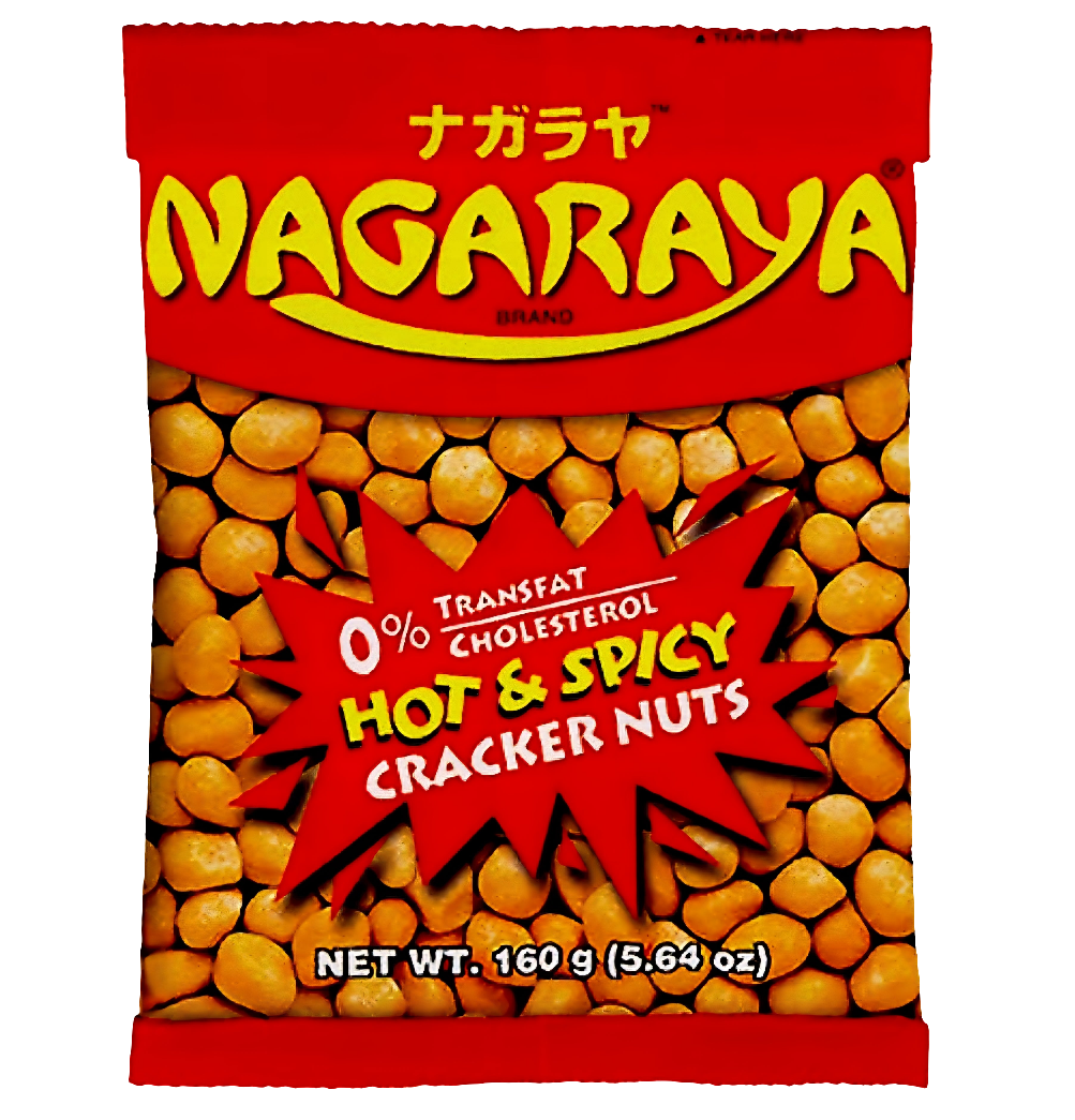 Nagaraya HOT & SPICY FLAVOR Cracker Coated Peanuts 160g