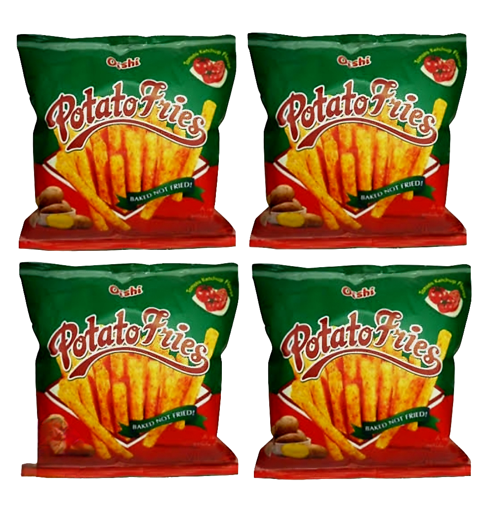 Oishi Potato Fries BARBEQUE FLAVOR 50g
