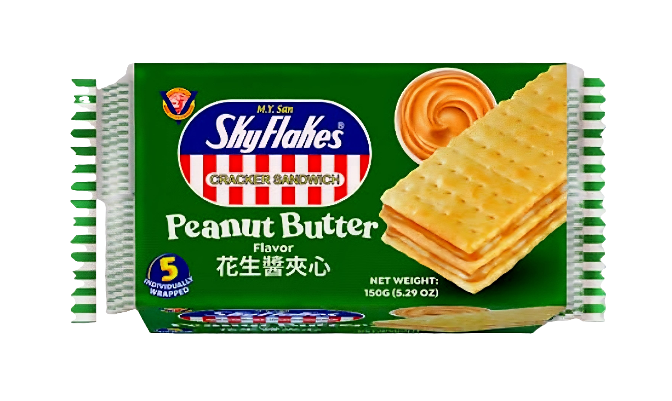 Skyflakes PEANUT BUTTER 150g (5 Individually Wrap)