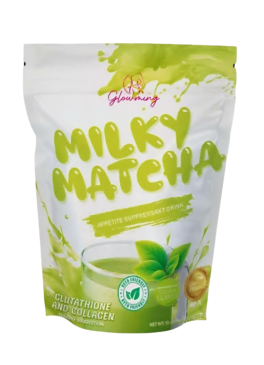 Glowming MILKY MATCHA 21g × 10 sachets APPETITE SUPPRESSANT DRINK