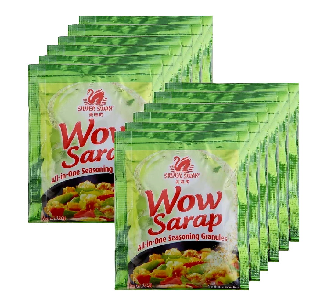 ‼️CLEARANCE‼️Silver Swan WOW SARAP All-in-1 Seasoning 8g×12pcs HANGER BBD: 31.DEC.2025