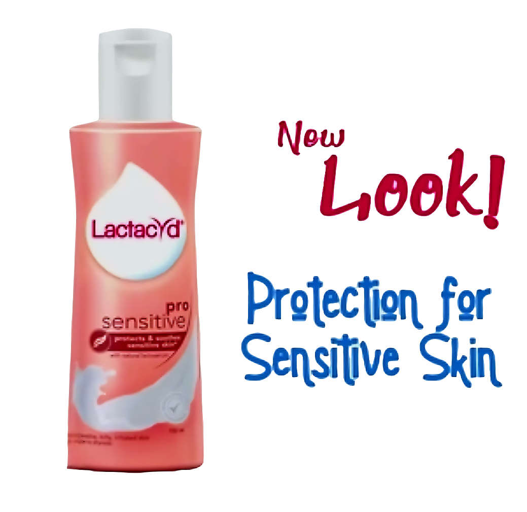 Lactacyd Feminine Wash PRO-SENSITIVE Protects & Soothes Sensitive Skin 250ml