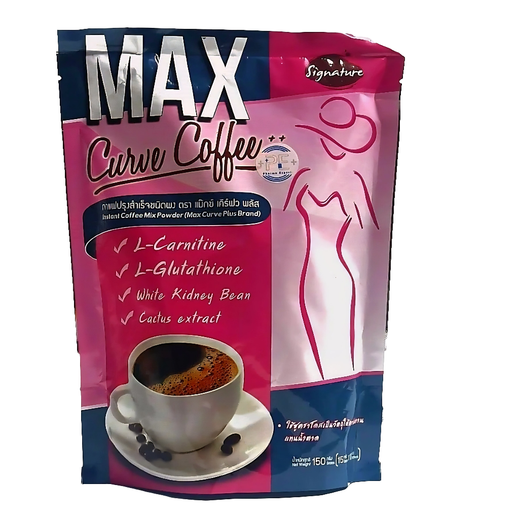 MAX Curve Slimming Coffee 15g x 10 sachets (AUTHENTIC THAILAND)