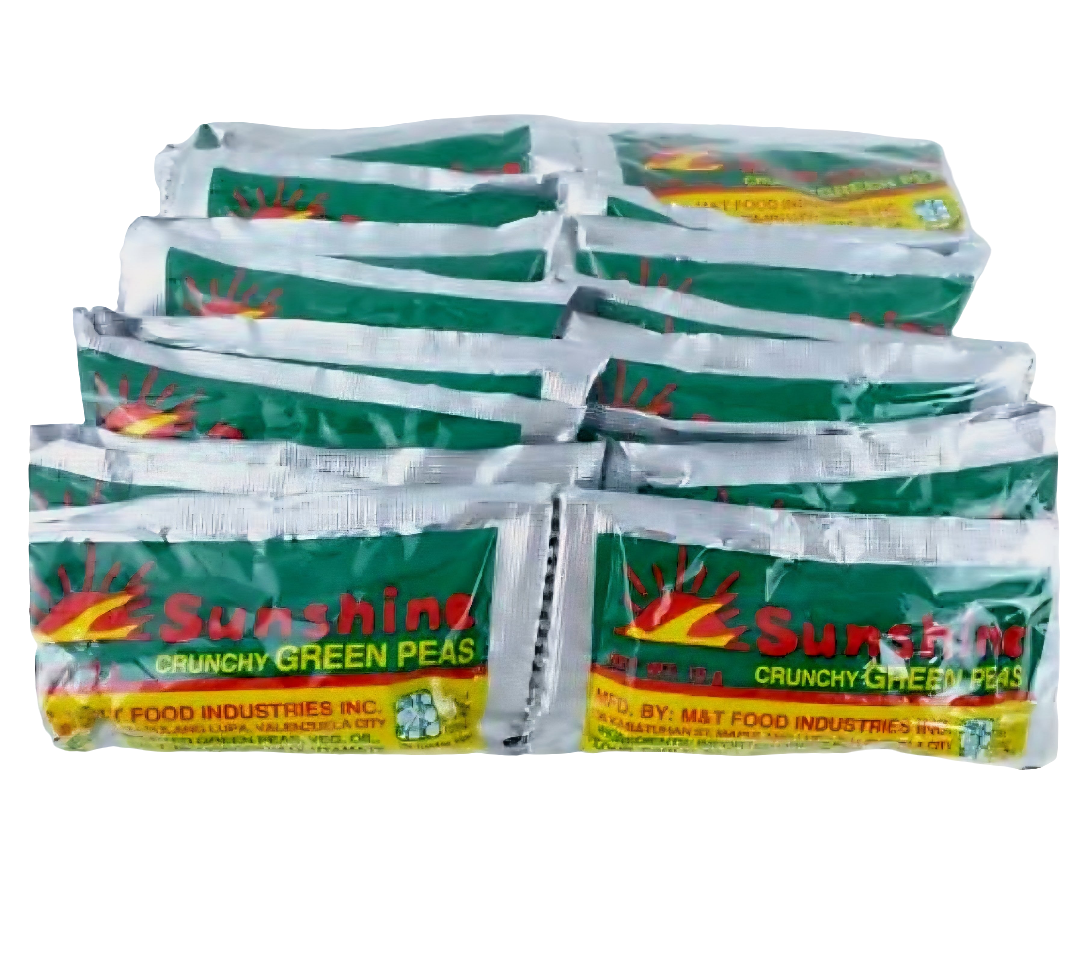 Sunshine Crunchy GREEN PEAS 10g×20pcs PACK